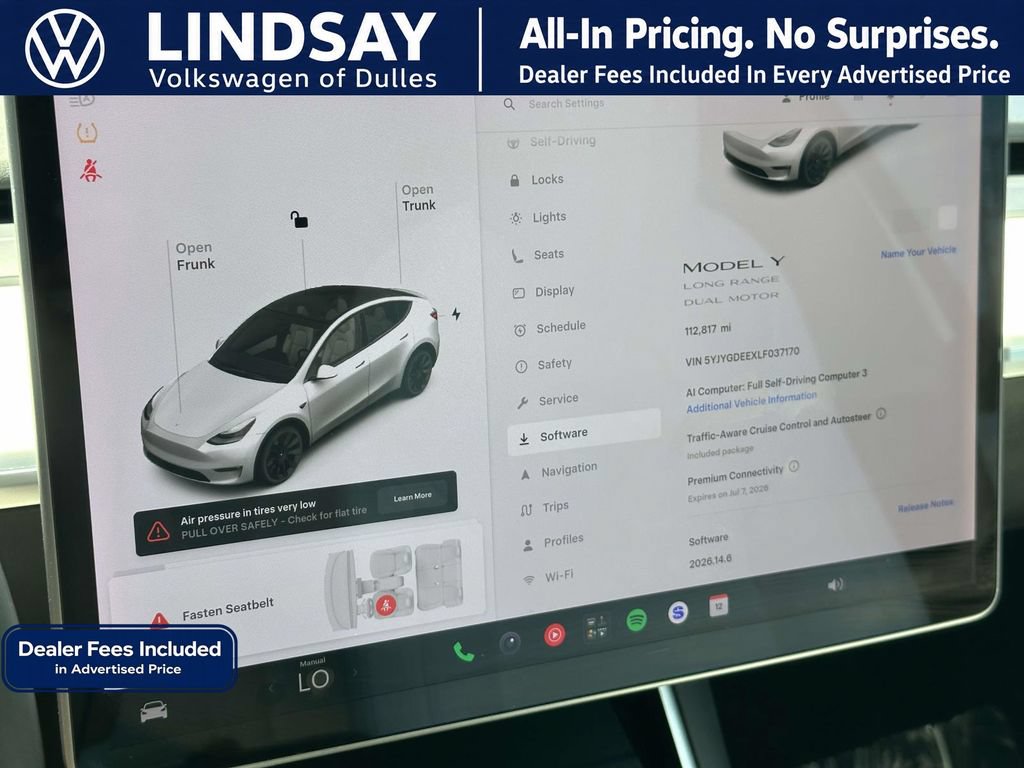 Used 2020 Tesla Model Y Long Range AWD/4WD image 22