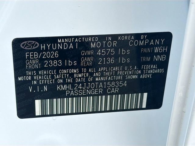 New 2026 Hyundai Sonata Blue image 31