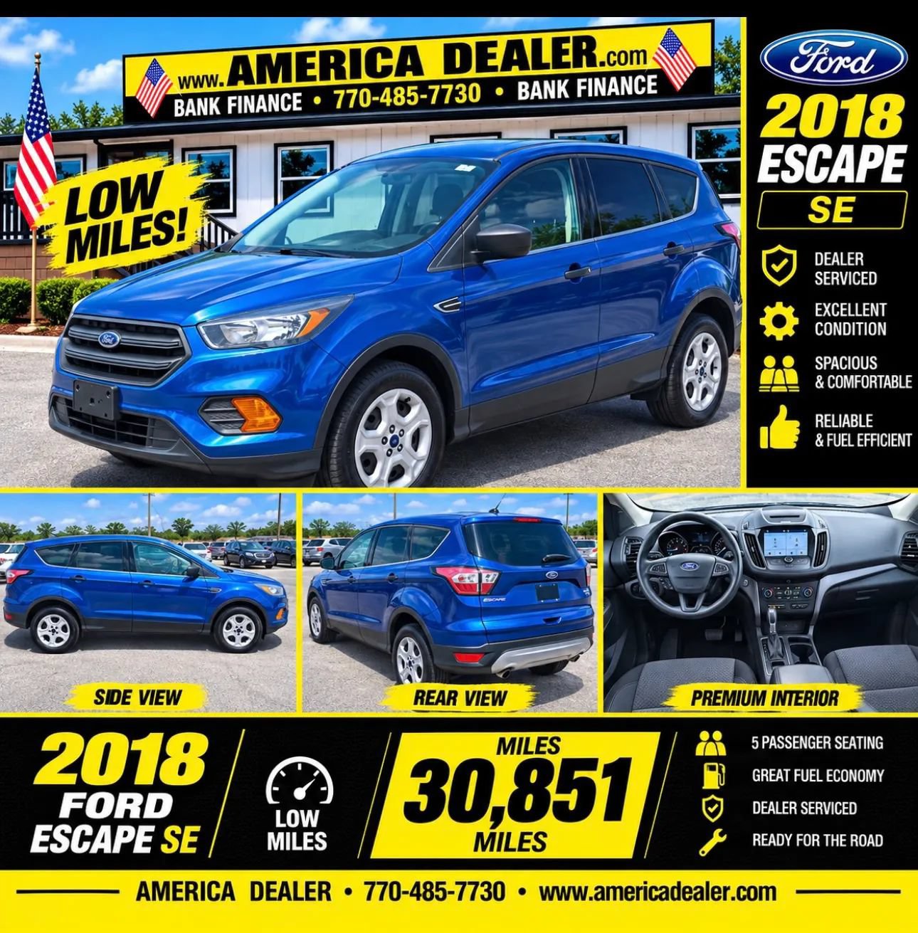 Used 2018 Ford Escape S