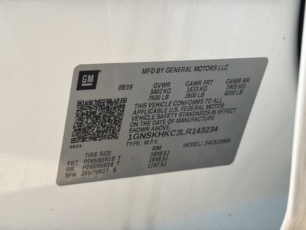 Used 2020 Chevrolet Suburban LT AWD/4WD image 4
