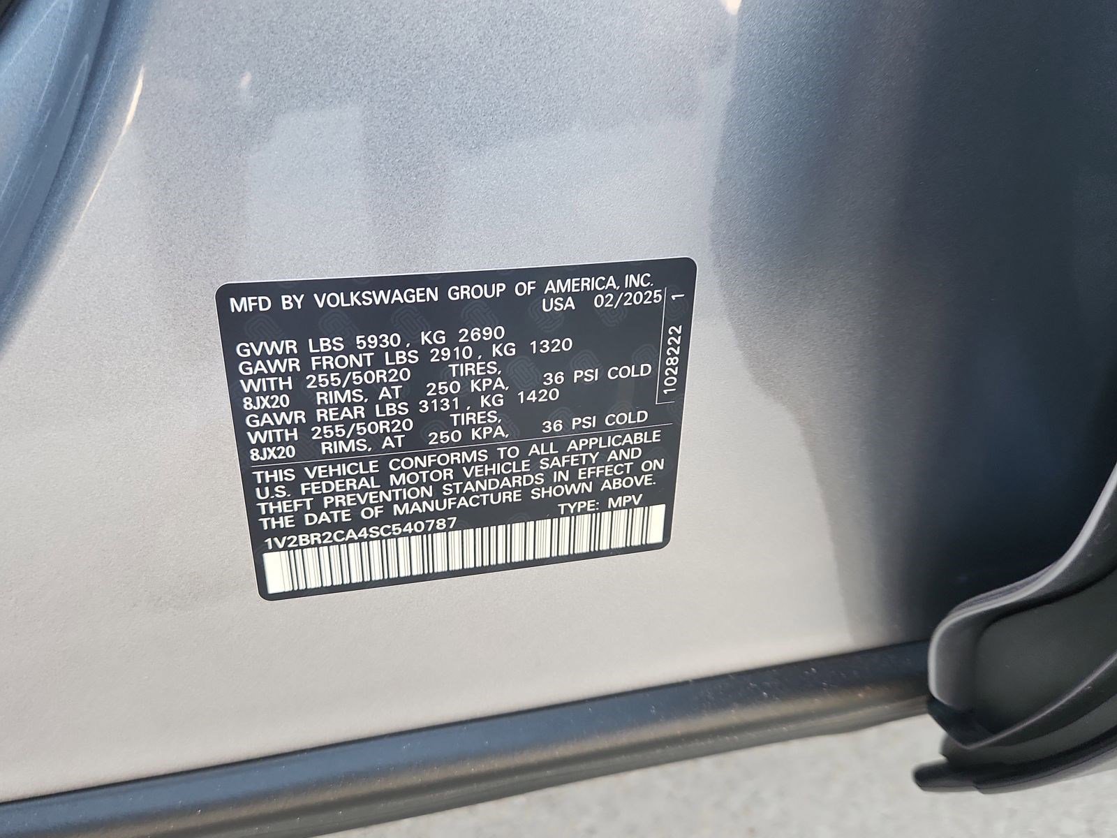 New 2025 Volkswagen Atlas SEL image 18