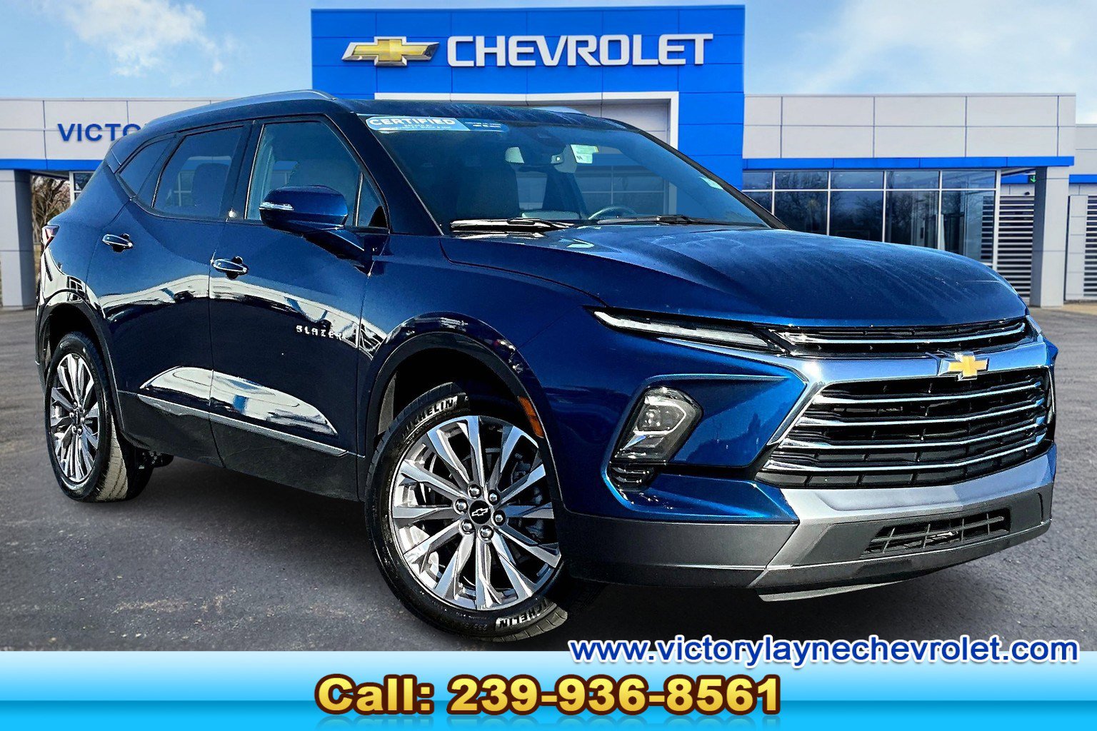 Certified 2023 Chevrolet Blazer Premier