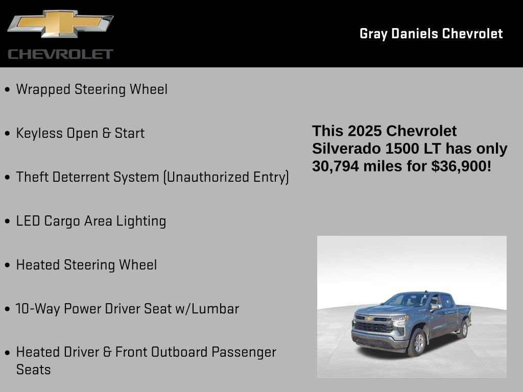 Certified 2025 Chevrolet Silverado 1500 LT image 21