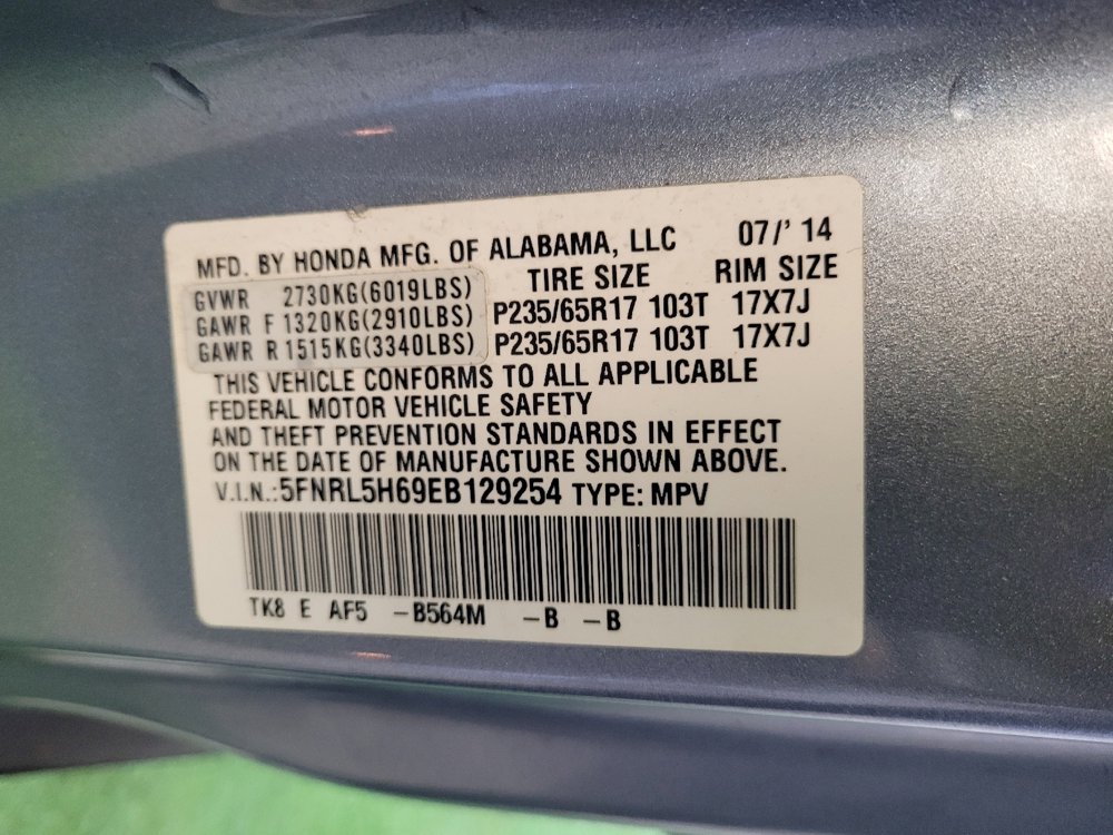 Used 2014 Honda Odyssey EX-L image 33