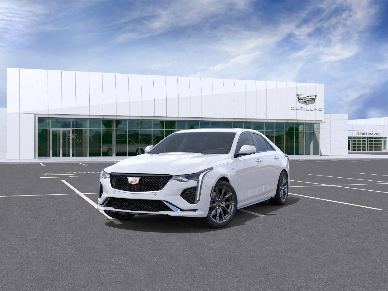 New 2025 Cadillac CT4 Sport AWD/4WD image 8