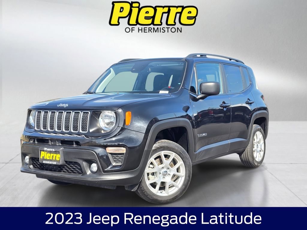Used 2023 Jeep Renegade Latitude w/ Sun/Sound Group AWD/4WD 360° Tour