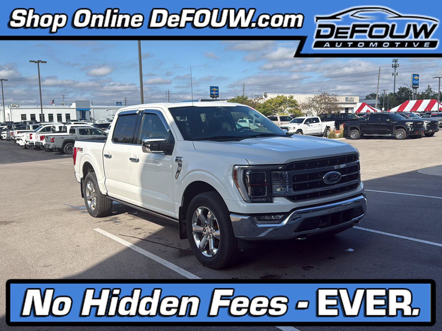 Used 2021 Ford F150 Lariat w/ Equipment Group 502A High AWD/4WD image 1