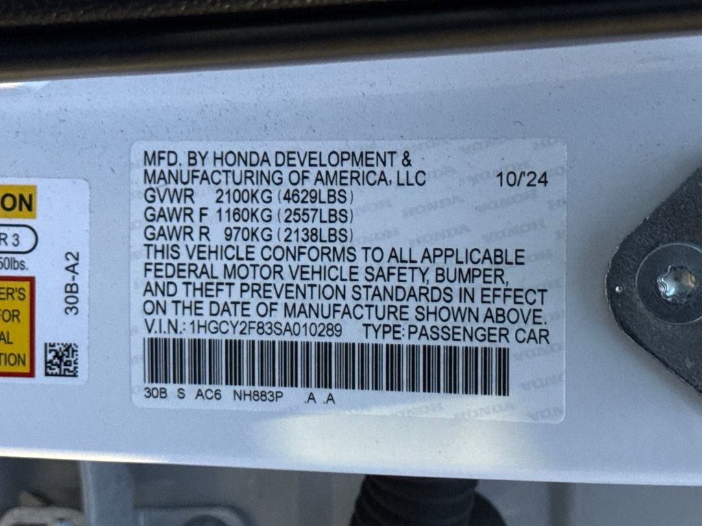 Certified 2025 Honda Accord Touring image 29