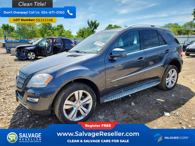 Used 2011 Mercedes-Benz ML 350 4MATIC w/ Premium 1 Pkg image 1