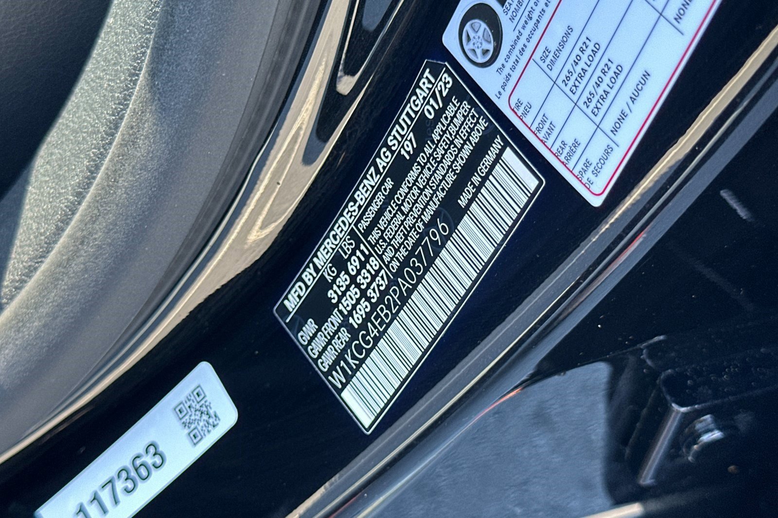 Certified 2023 Mercedes-Benz EQS 580 4MATIC Sedan image 37