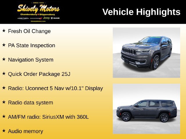 Certified 2024 Jeep Wagoneer Series II AWD/4WD image 7