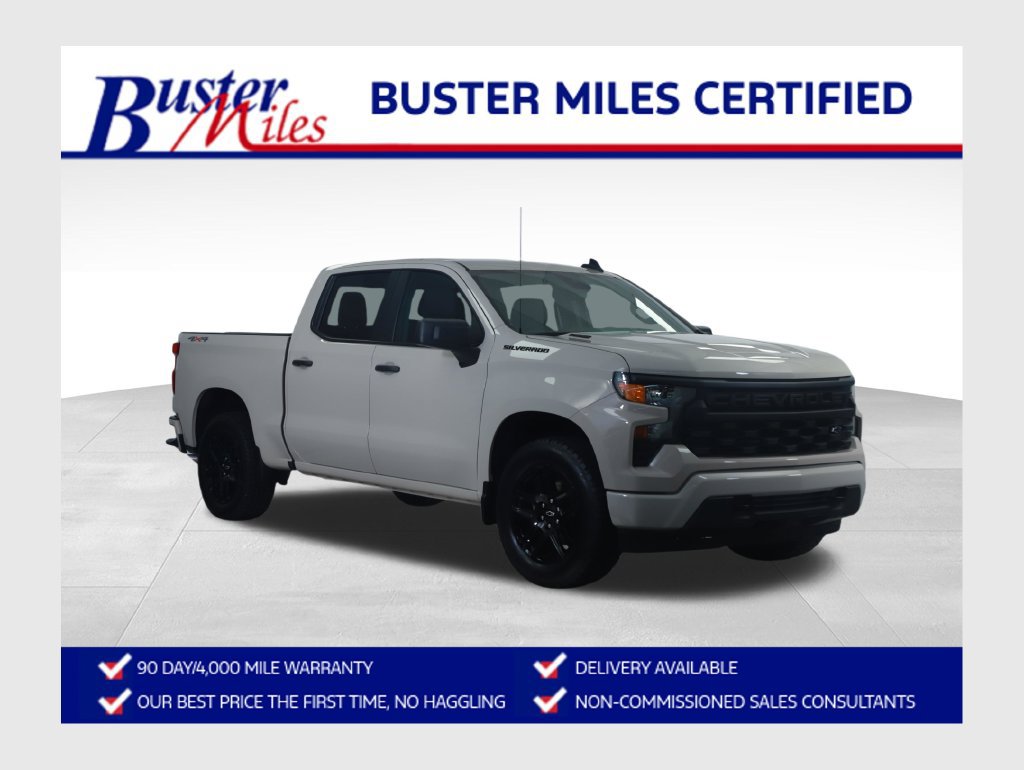 Used 2026 Chevrolet Silverado 1500 Custom w/ LPO, Dark Essentials Package
