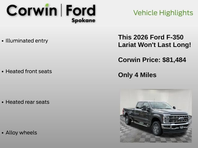 New 2026 Ford F350 Lariat AWD/4WD image 12