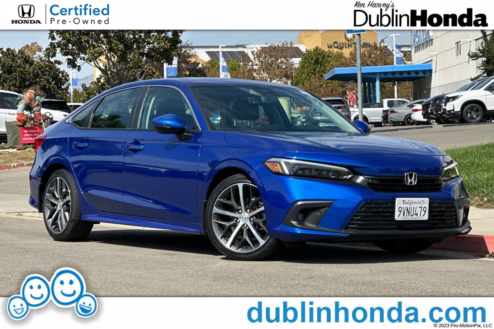 Certified 2022 Honda Civic Touring