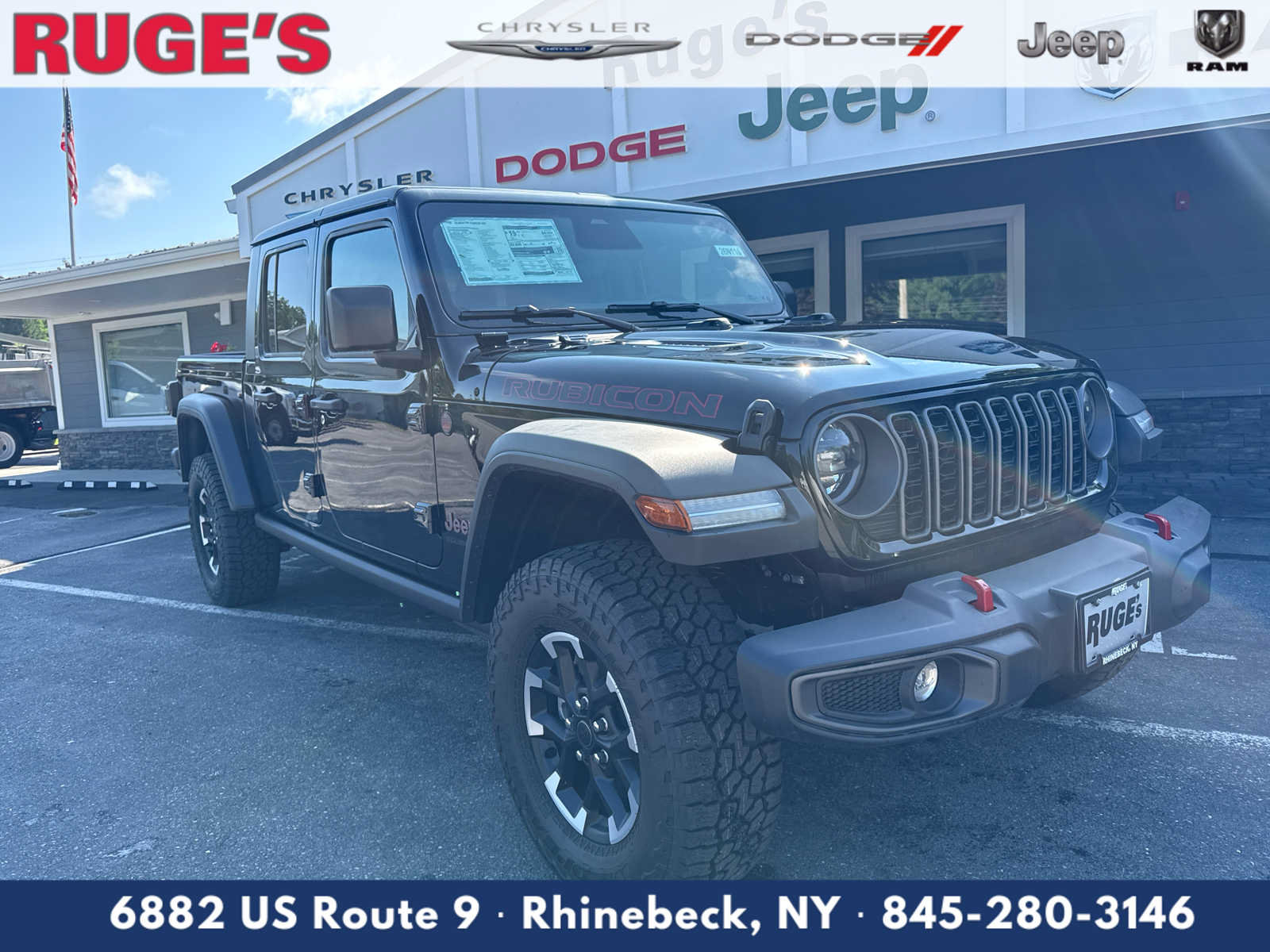 New 2026 Jeep Gladiator Rubicon w/ Steel Power Dome Hood Package