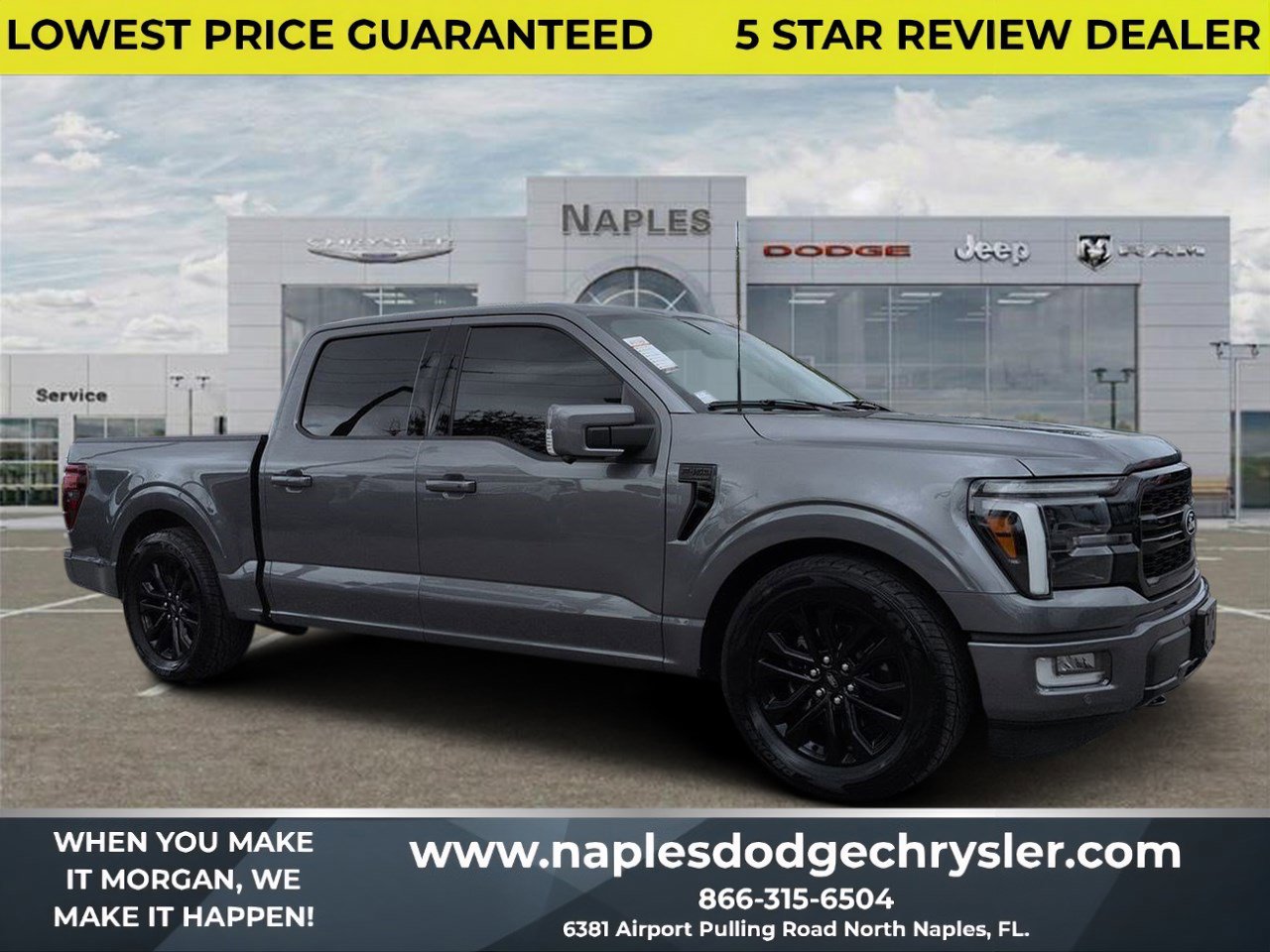 Used 2024 Ford F150 Lariat w/ FX4 Off-Road Package AWD/4WD image 1