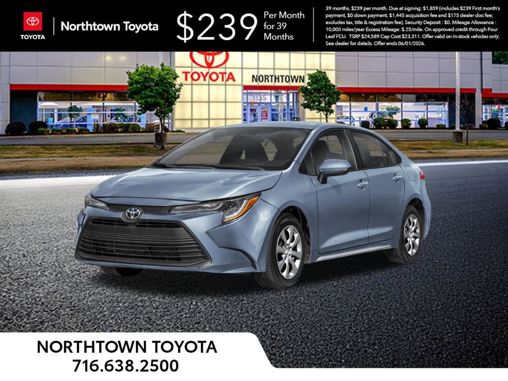 New 2026 Toyota Corolla LE FWD image 1
