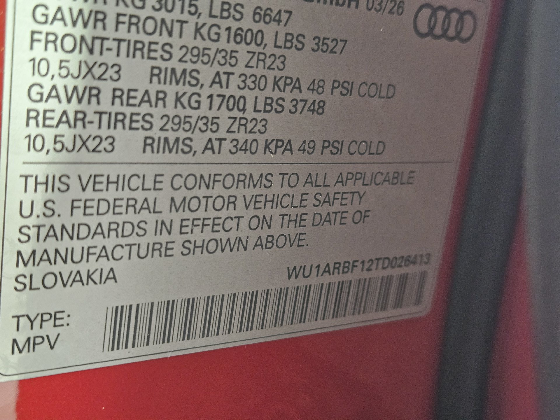 New 2026 Audi RS Q8 performance AWD/4WD image 48