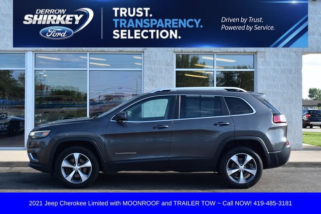 Used 2021 Jeep Cherokee Limited w/ Sun & Sound Group AWD/4WD image 2