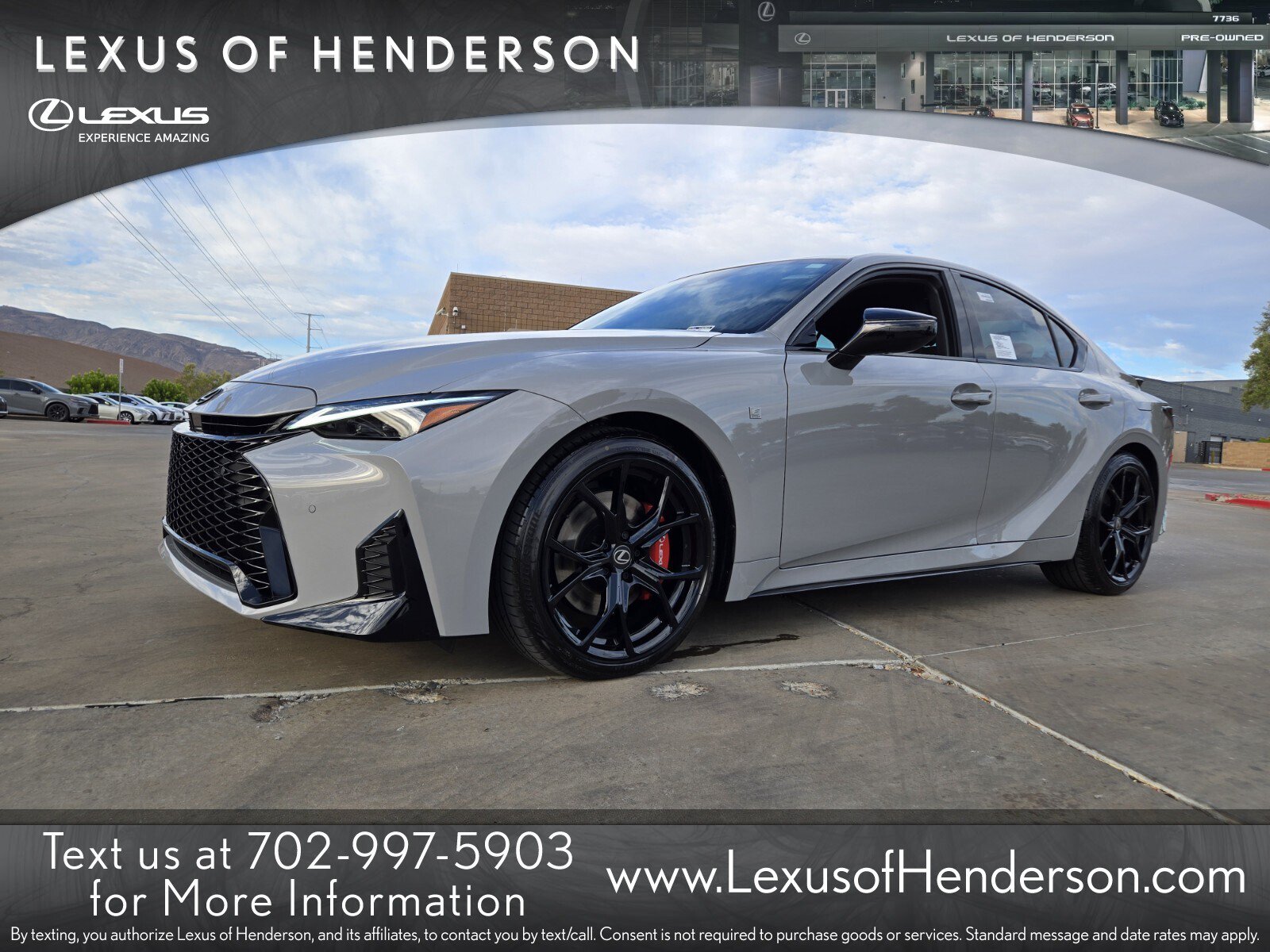 New 2026 Lexus IS 350 F Sport