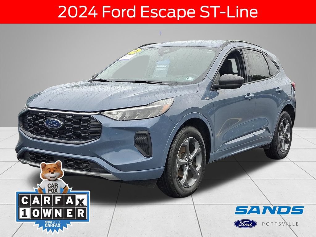 Certified 2024 Ford Escape ST-Line w/ Tech Pack #1 AWD/4WD 360° Tour
