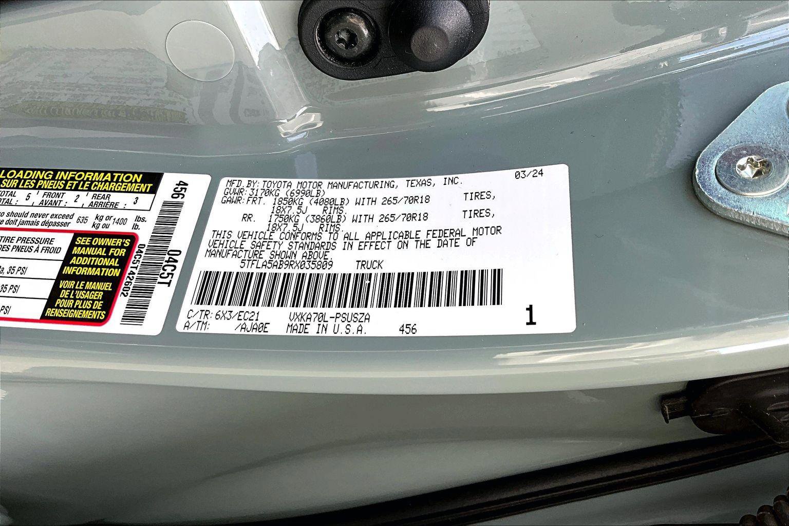 Used 2024 Toyota Tundra SR5 image 34