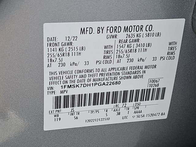 Used 2023 Ford Explorer XLT w/ Equipment Group 202A RWD image 37