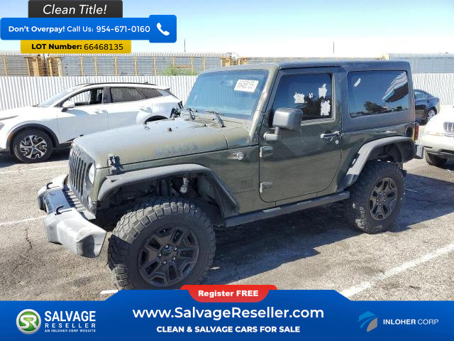 Used 2016 Jeep Wrangler Sport