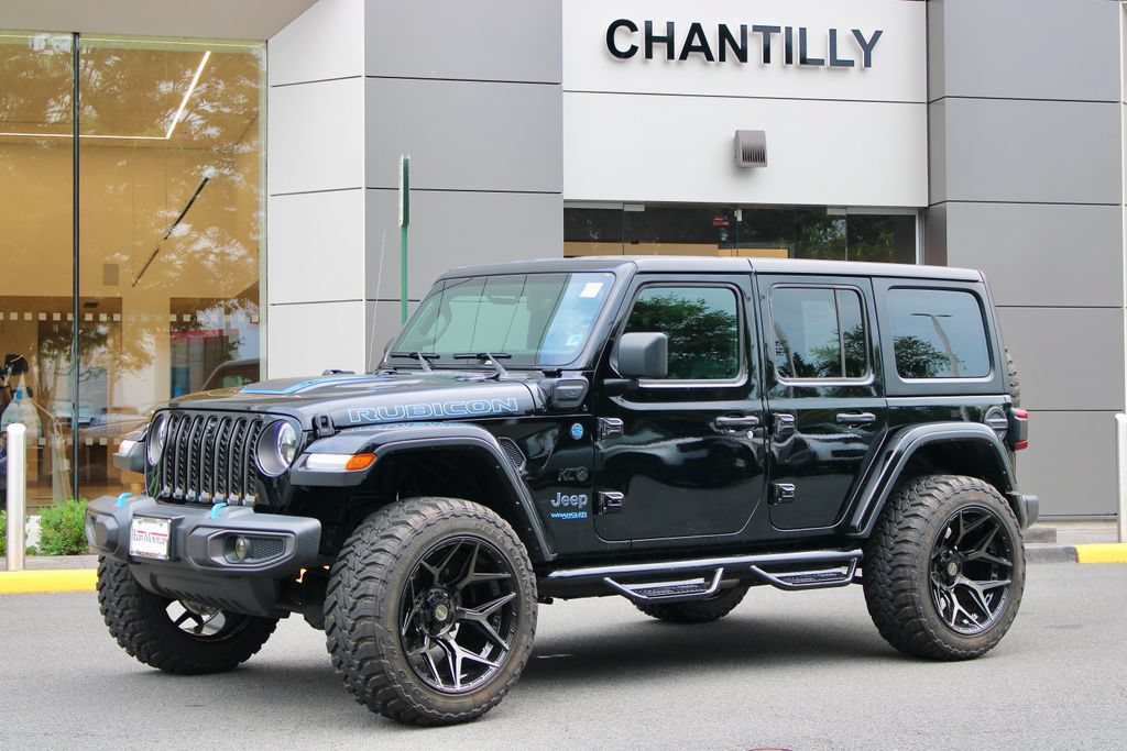 Used 2022 Jeep Wrangler Unlimited Rubicon 4xe AWD/4WD image 1