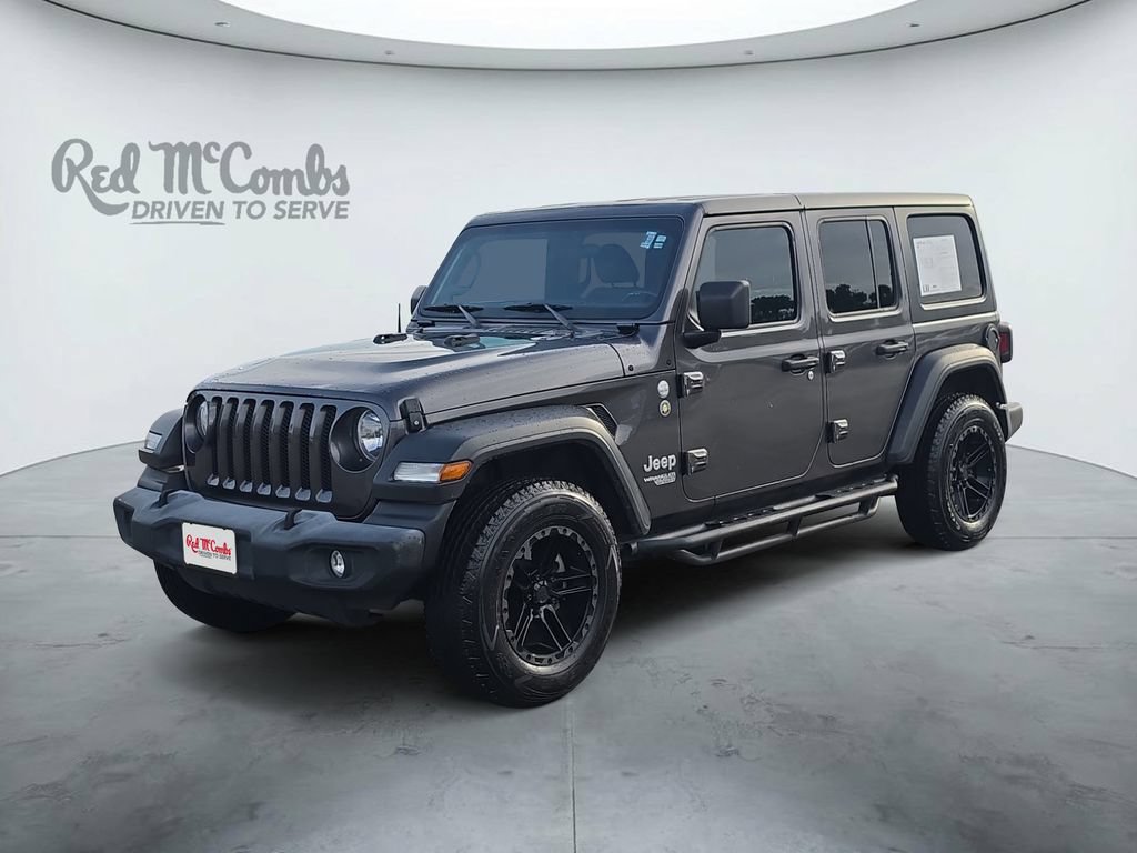 Used 2019 Jeep Wrangler Unlimited Sport S AWD/4WD image 1