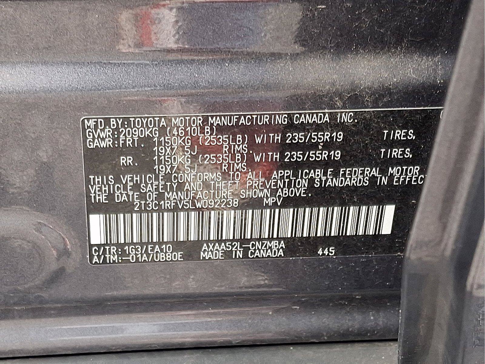 Used 2020 Toyota RAV4 XLE Premium FWD image 26