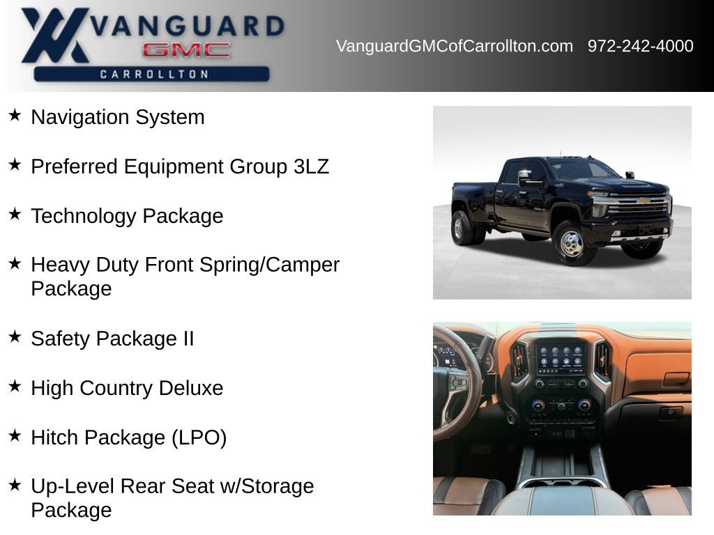 Used 2023 Chevrolet Silverado 3500 High Country w/ LPO, Hitch Package AWD/4WD image 6