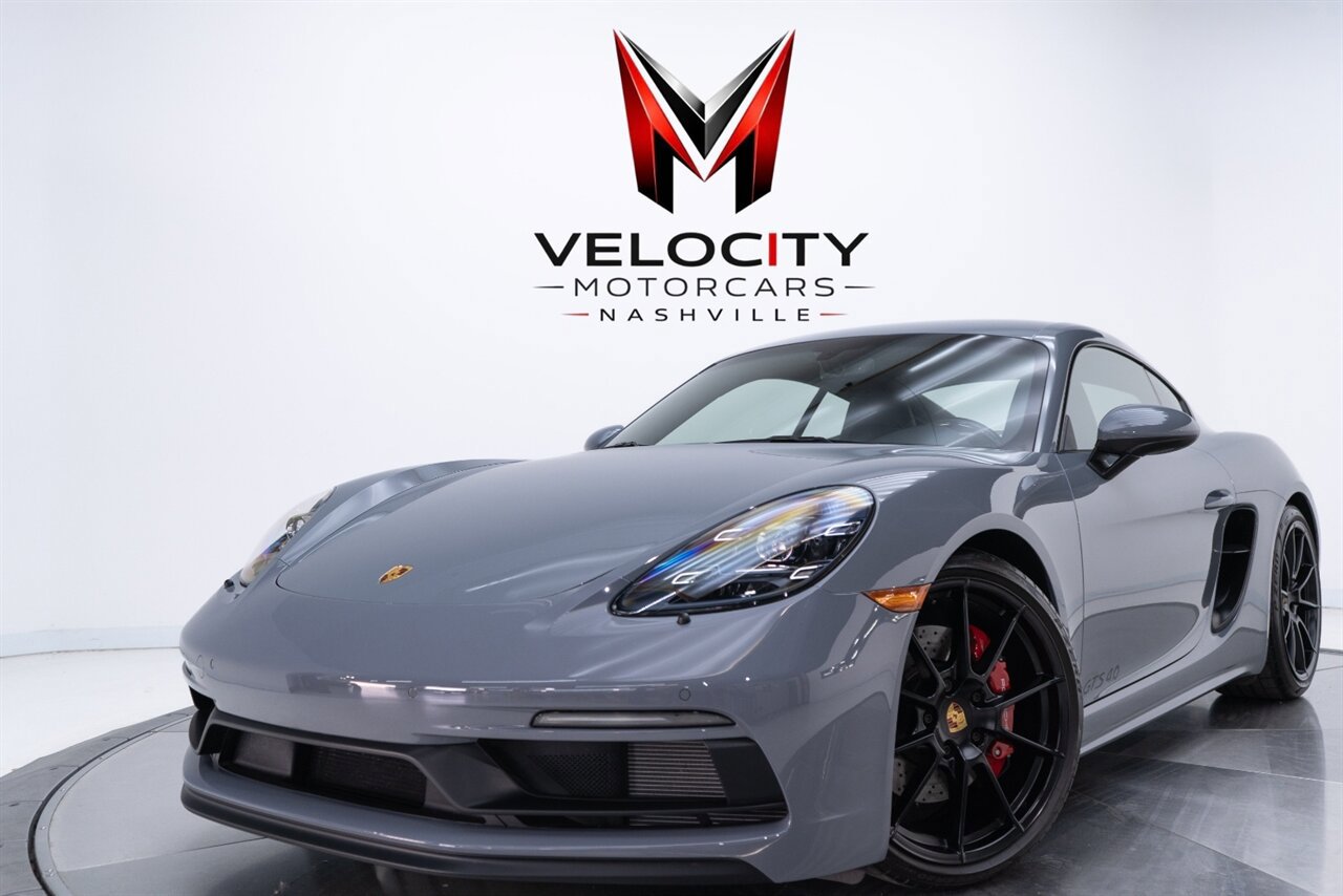 Used 2024 Porsche 718 Cayman GTS RWD image 1