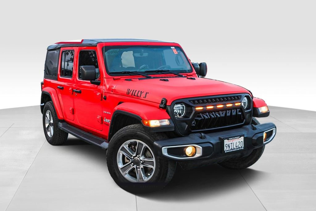 Used 2021 Jeep Wrangler Unlimited Sahara image 2