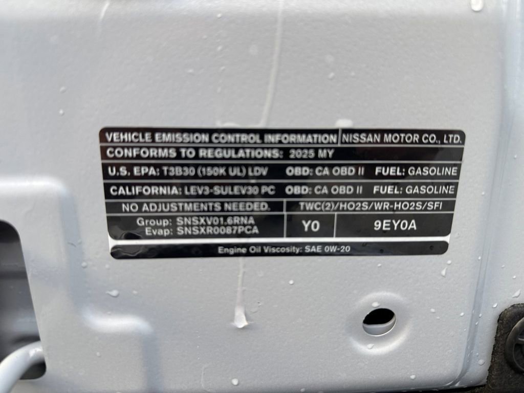 Certified 2025 Nissan Versa SR w/ Trunk Package image 34