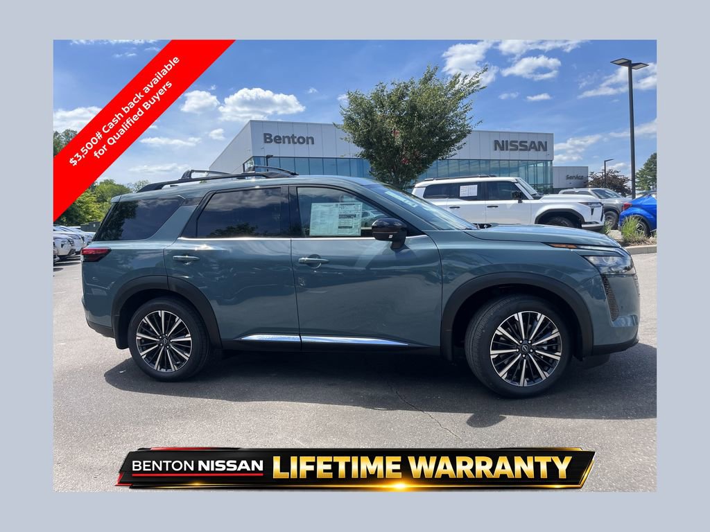 New 2026 Nissan Pathfinder Platinum w/ Cargo Package FWD 360° Tour
