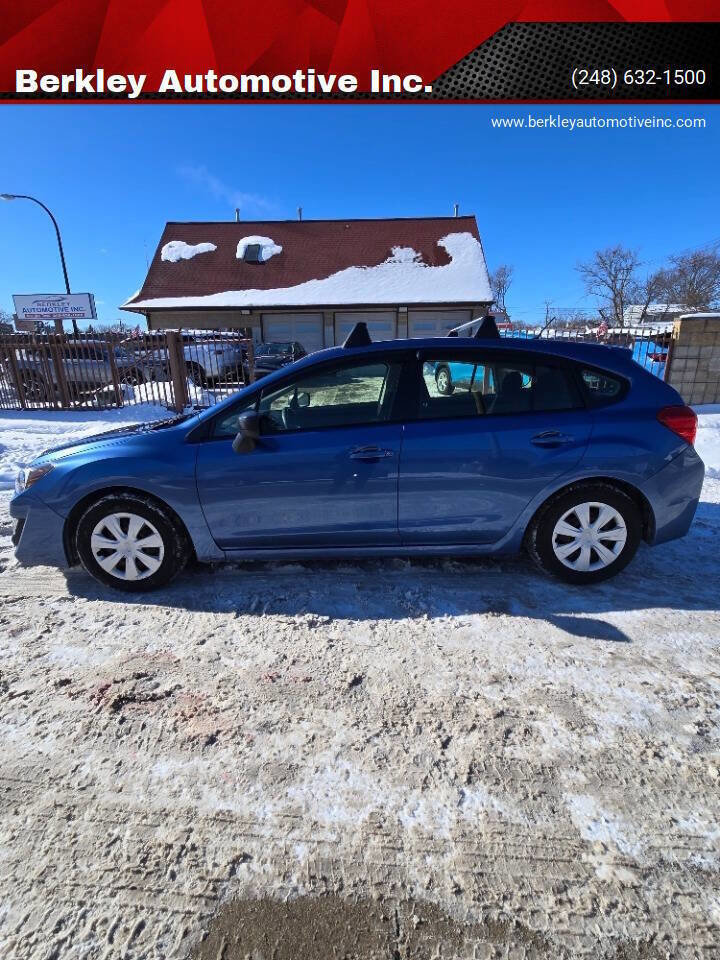 Used 2016 Subaru Impreza 2.0i