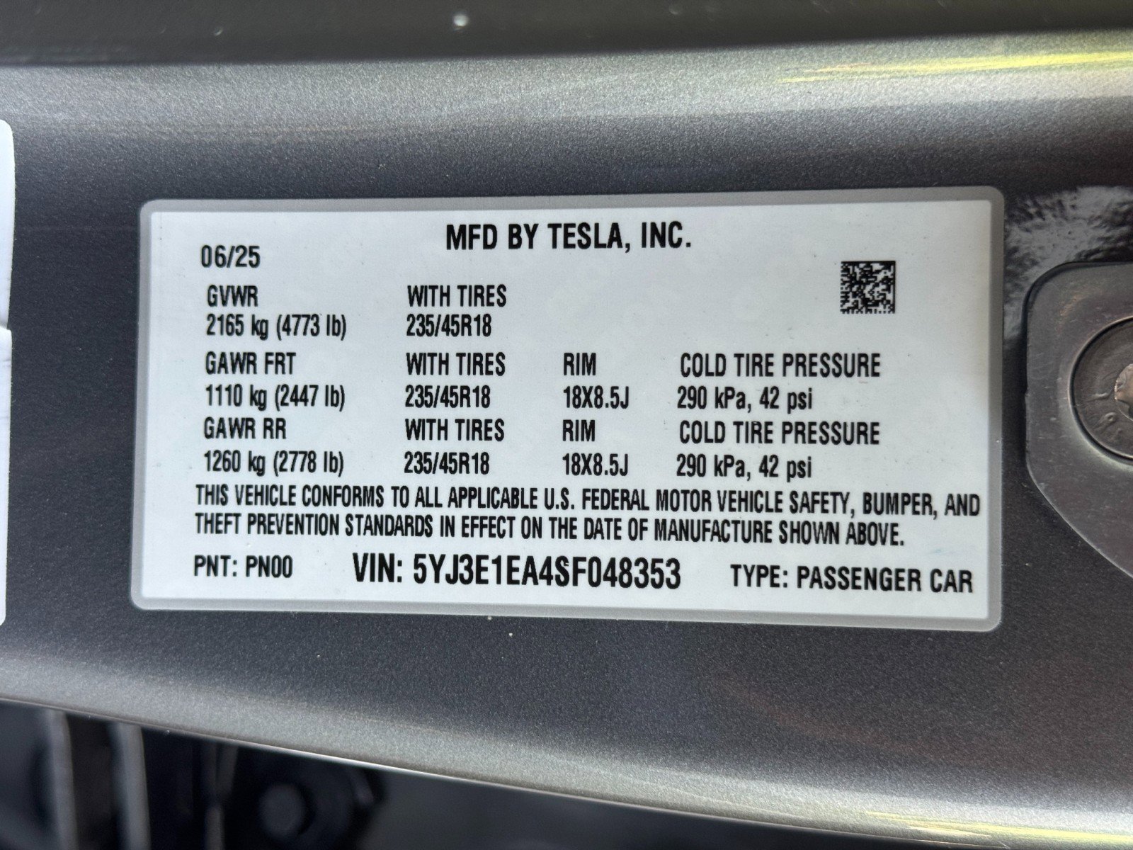 Used 2025 Tesla Model 3 Long Range RWD image 52