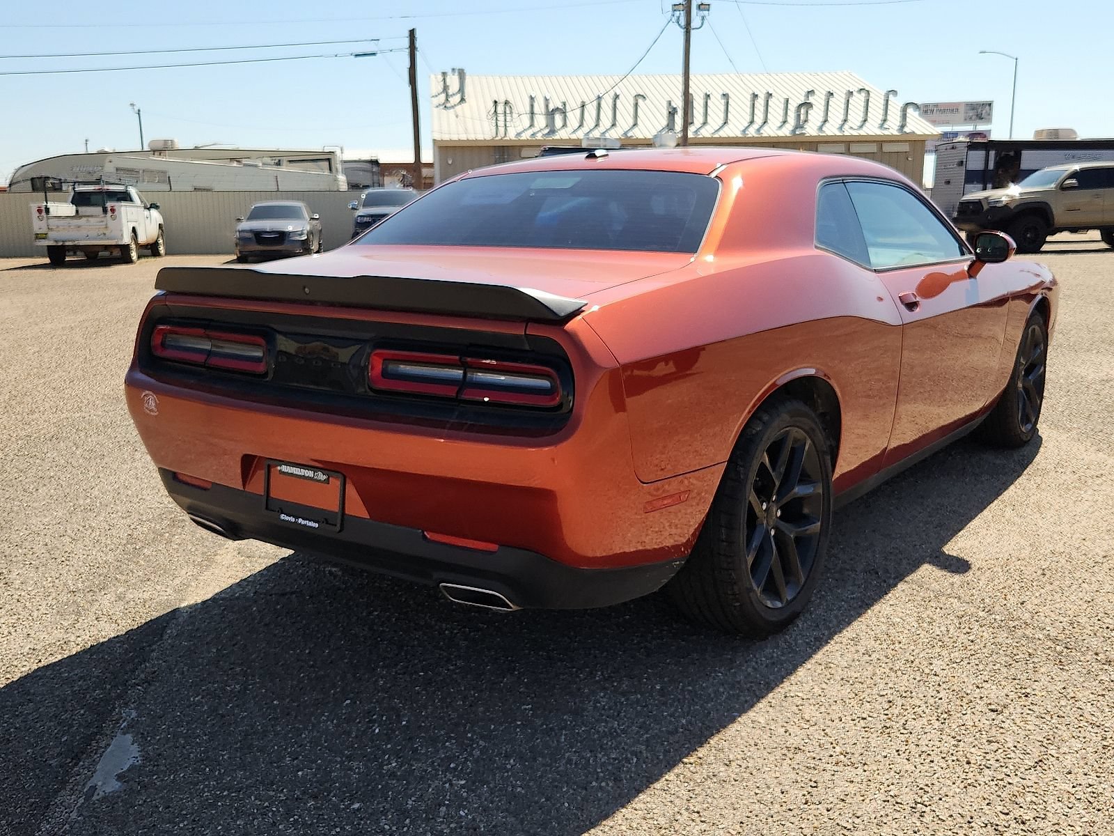 Used 2021 Dodge Challenger SXT w/ Blacktop Package RWD image 4