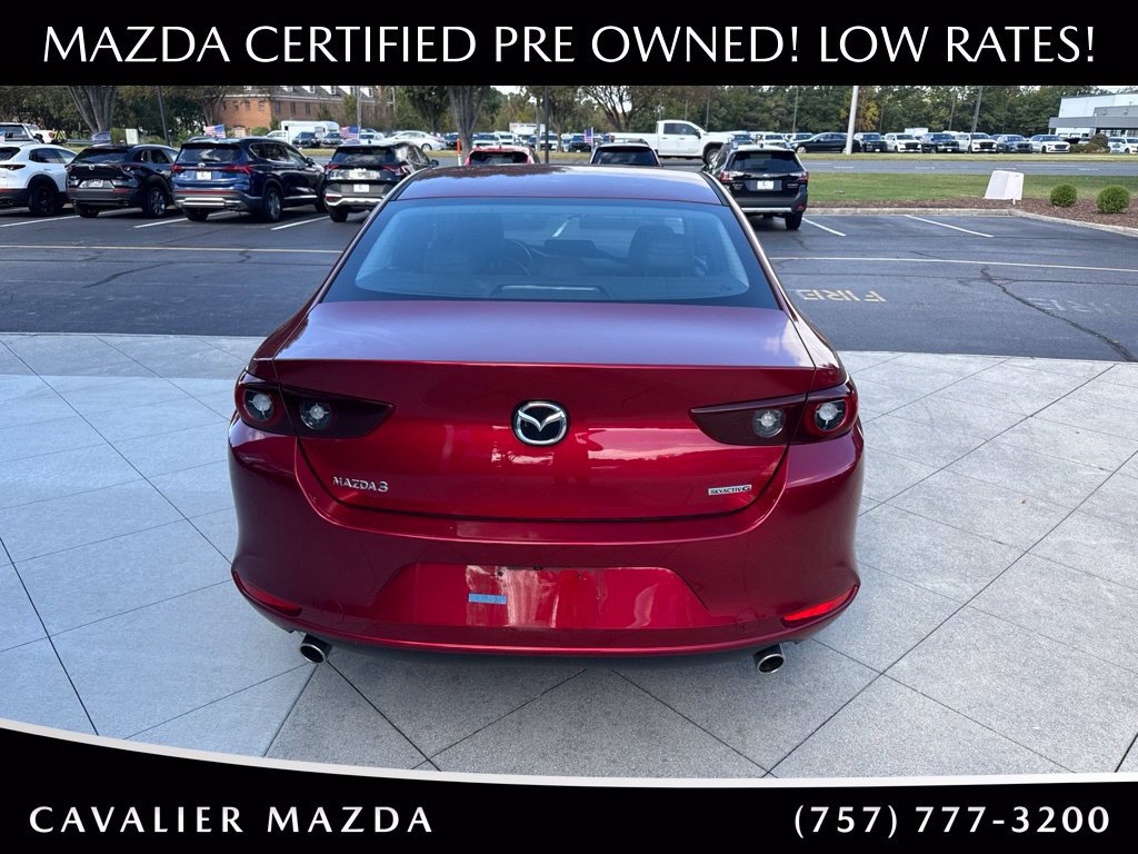 Certified 2025 MAZDA MAZDA3 s FWD image 8