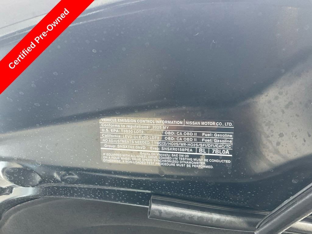 Certified 2025 Nissan Murano SL w/ Cargo Package image 34