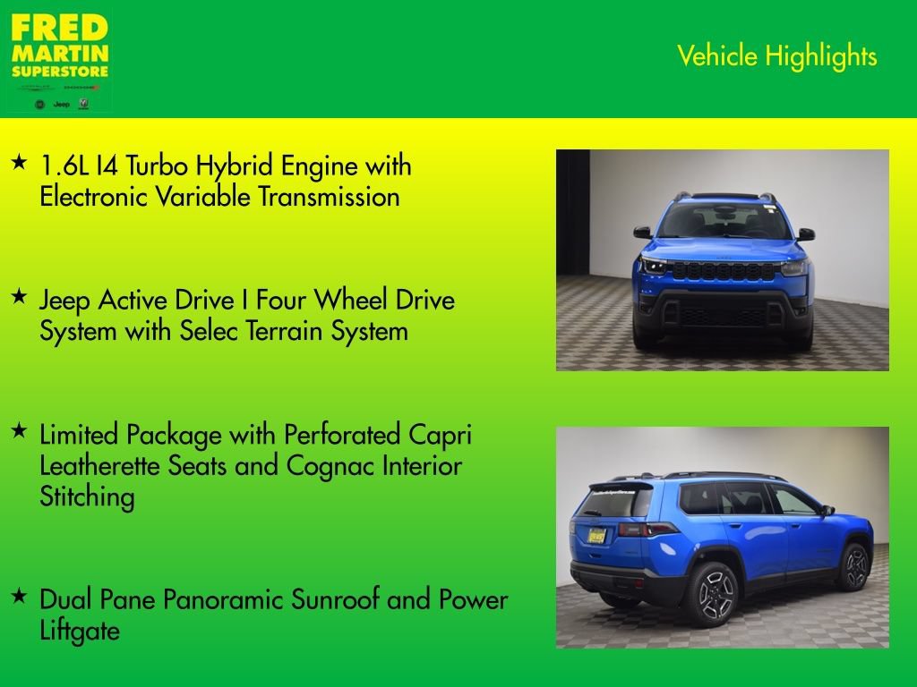 New 2026 Jeep Cherokee Limited AWD/4WD image 7