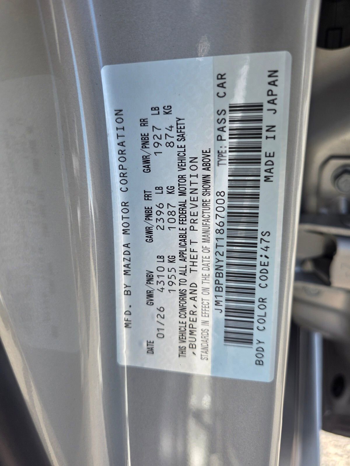 New 2026 MAZDA MAZDA3 Hatchback w/Premium Plus Pkg image 27
