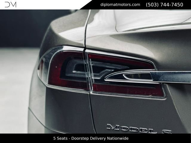 Used 2015 Tesla Model S 70D AWD/4WD image 14