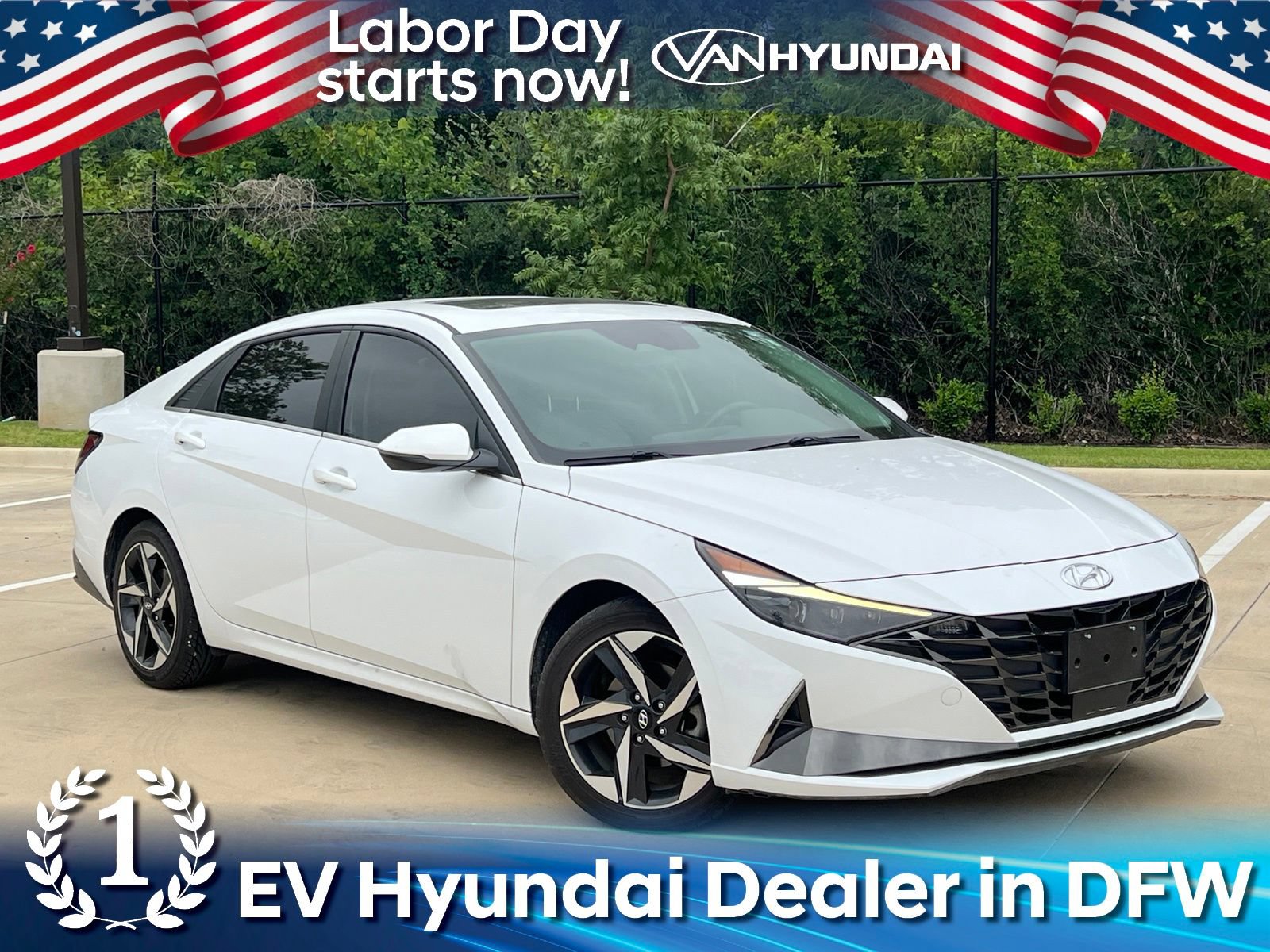 Certified 2021 Hyundai Elantra Limited FWD image 1