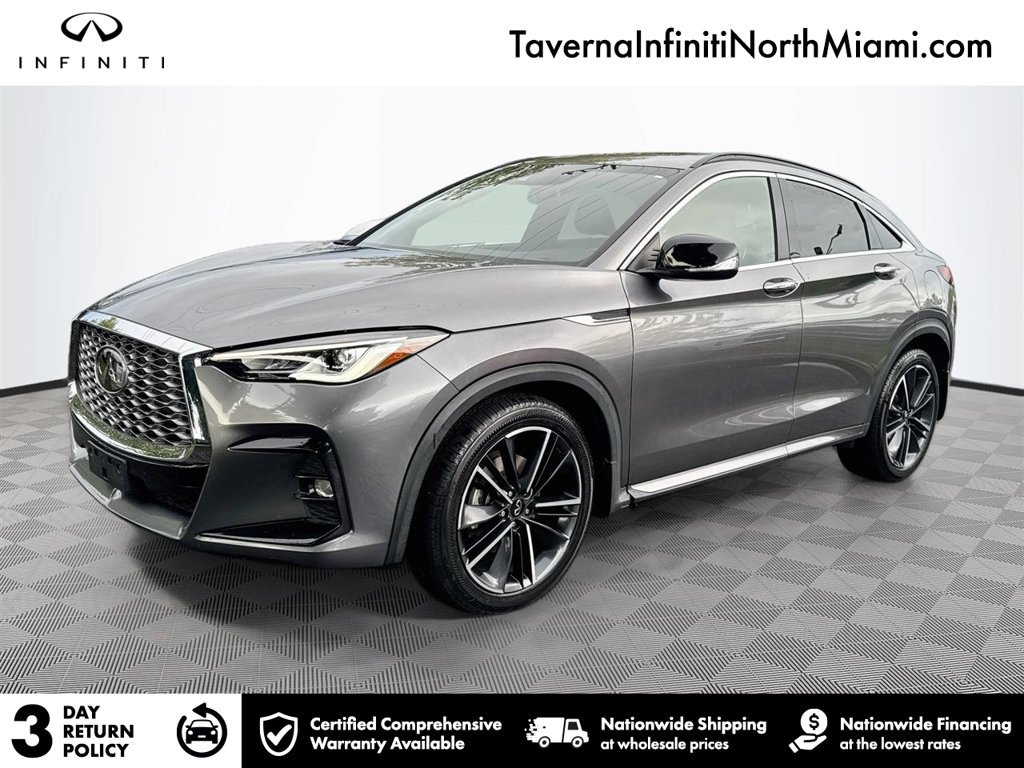 Certified 2023 INFINITI QX55 Luxe w/ Cargo Package