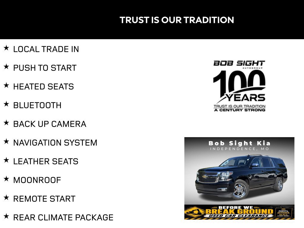 Used 2016 Chevrolet Suburban LTZ AWD/4WD image 2