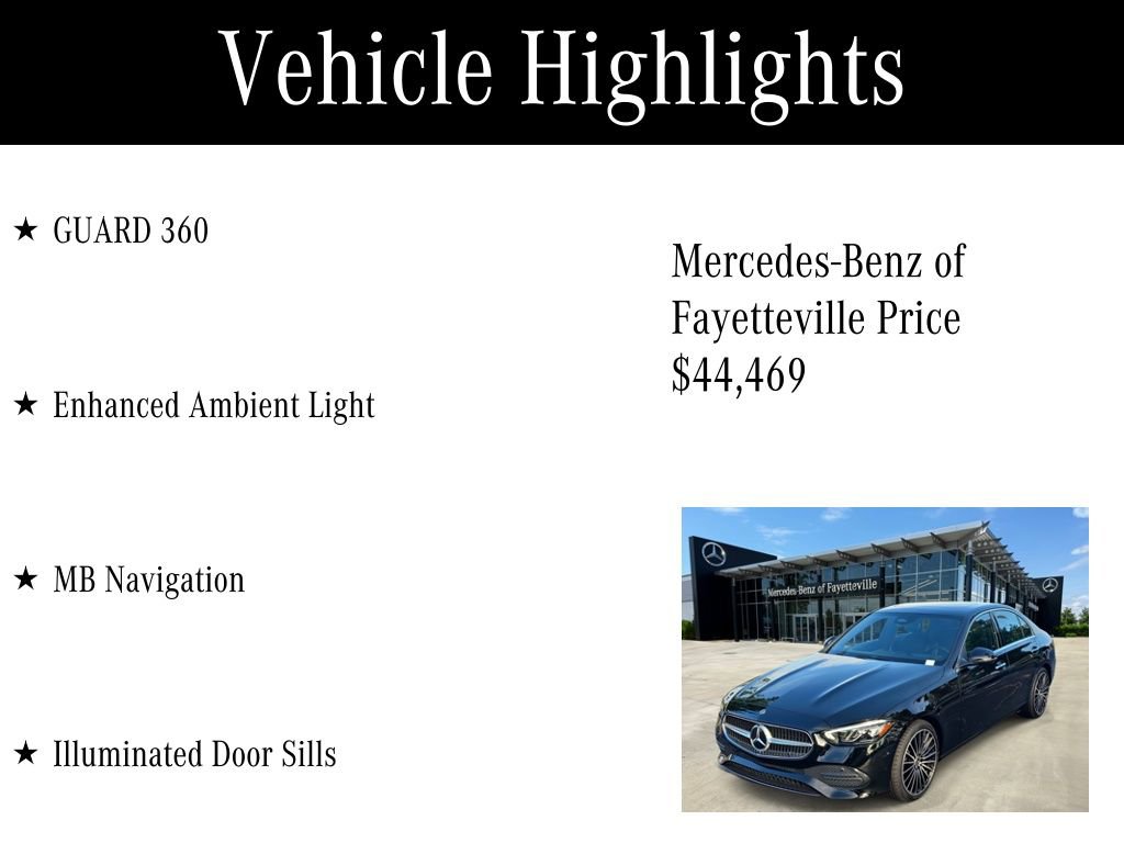 Certified 2025 Mercedes-Benz C 300 Sedan image 12