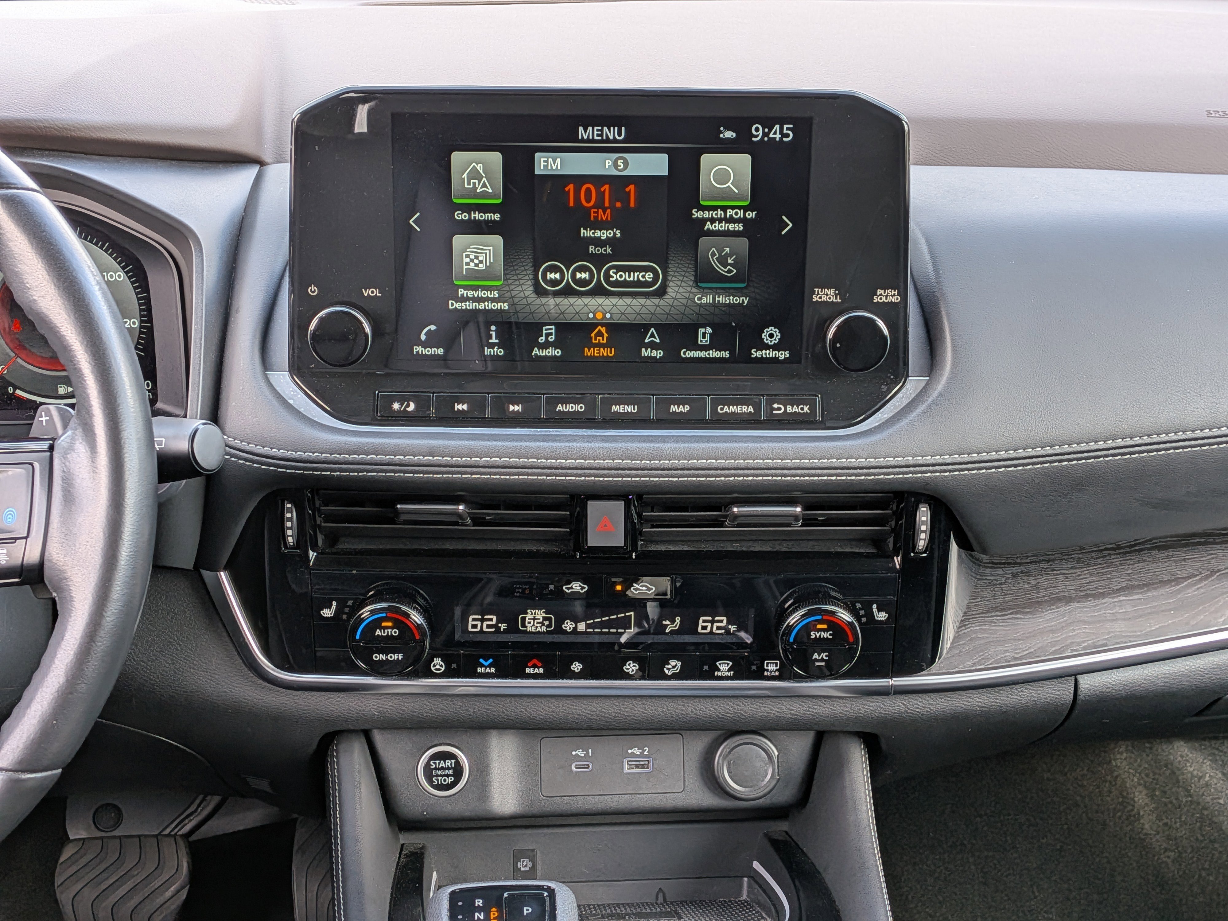 Used 2022 Nissan Rogue Platinum w/ Head-Up Display Package AWD/4WD image 3