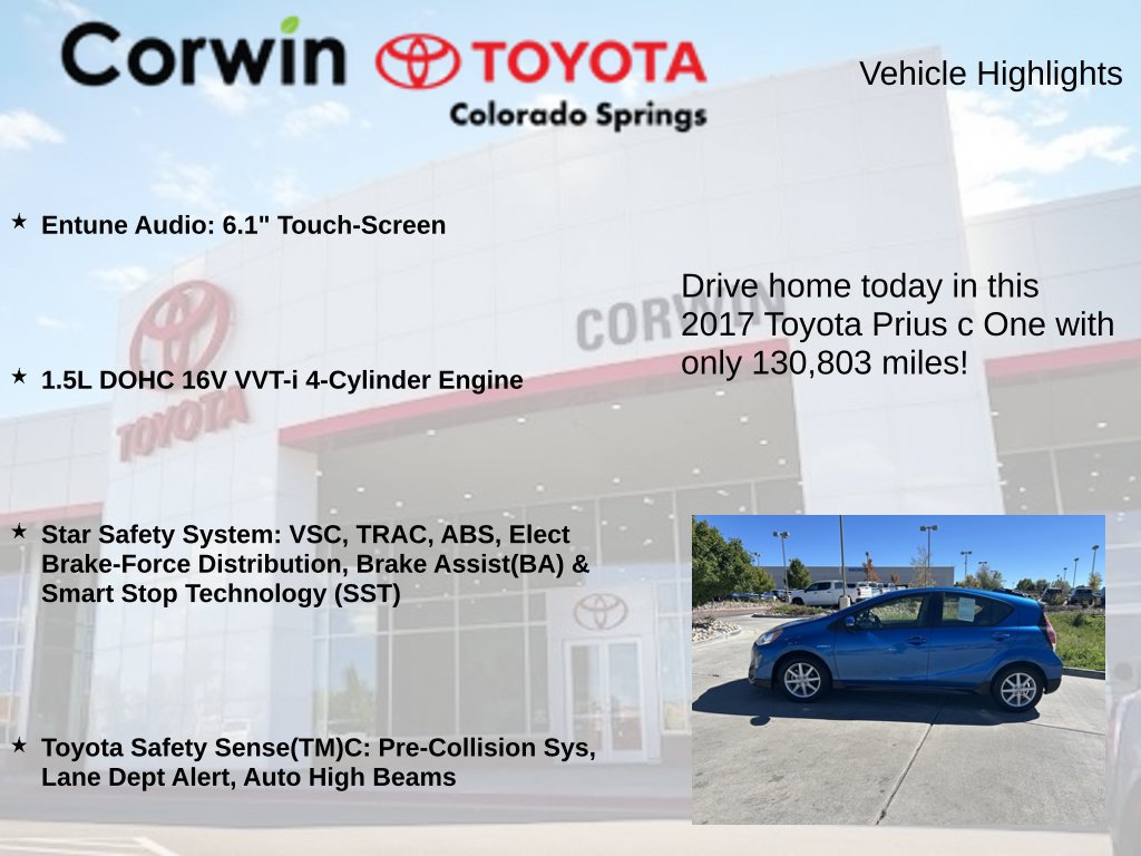 Used 2017 Toyota Prius C One FWD image 6